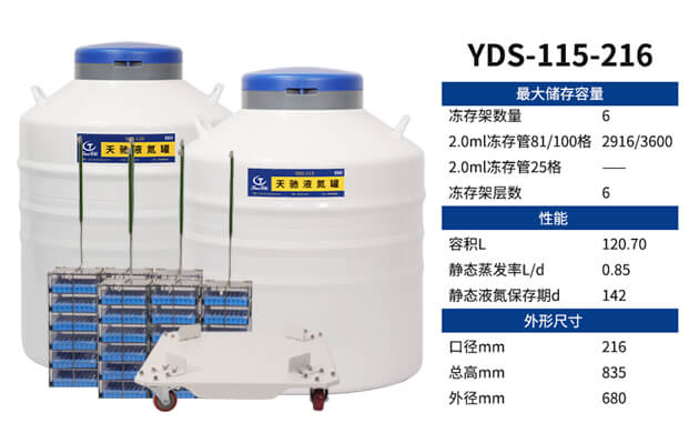 實(shí)驗(yàn)室細(xì)胞罐使用的凍存架是送的嗎？